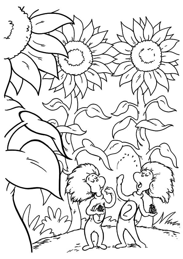 Plansa de colorat cu Cat in the hat 29 26